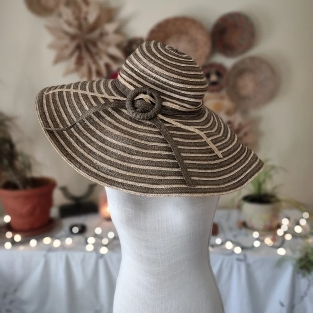 Floppy Hat wide brim sun hat neutral summer classy‎ beachy vacation Prest…